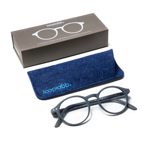 Faust Reading Glasses - Warm Grey-Nook & Cranny Gift Store-2019 National Gift Store Of The Year-Ireland-Gift Shop