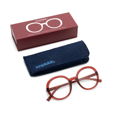 Jane Reading Glasses - Cherry-Nook & Cranny Gift Store-2019 National Gift Store Of The Year-Ireland-Gift Shop