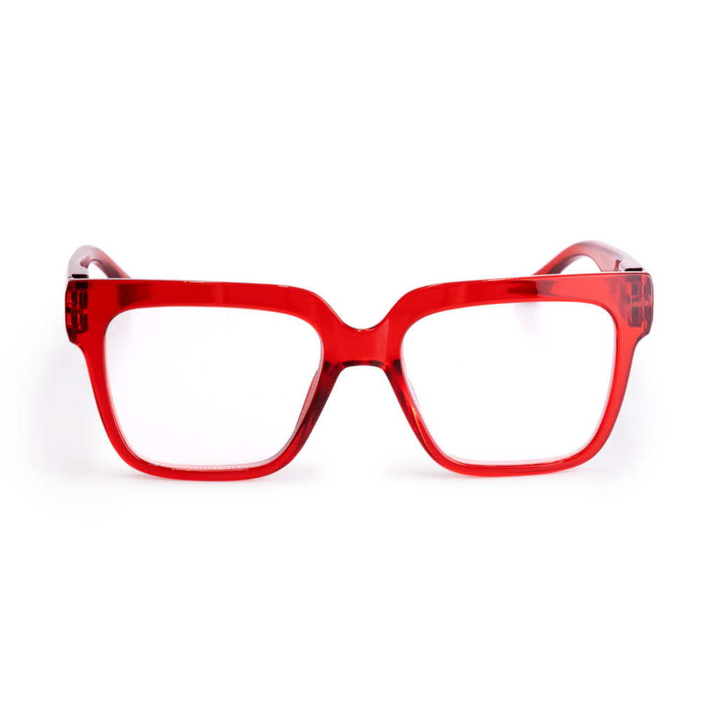 Max Reading Glasses - Crystal Red-Nook & Cranny Gift Store-2019 National Gift Store Of The Year-Ireland-Gift Shop