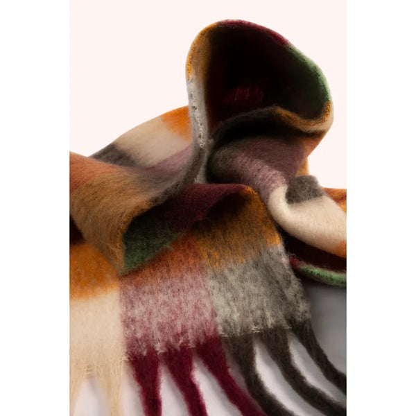 Molly Cosy Scarf - Russet Mix