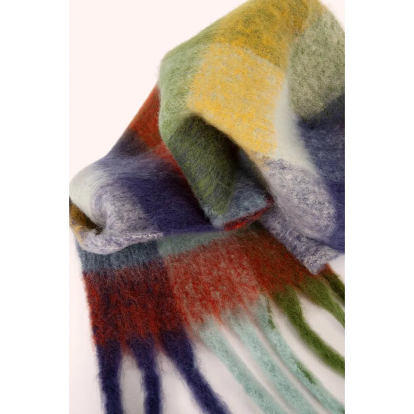 Molly Cosy Scarf - Navy Mix