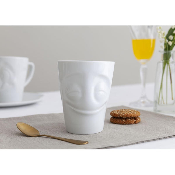 Cheery Face - Porcelain Mug-Nook & Cranny Gift Store-2019 National Gift Store Of The Year-Ireland-Gift Shop