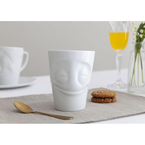 Cheery Face - Porcelain Mug-Nook & Cranny Gift Store-2019 National Gift Store Of The Year-Ireland-Gift Shop