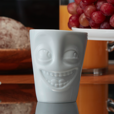 Joking Face - Porcelain Mug-Nook & Cranny Gift Store-2019 National Gift Store Of The Year-Ireland-Gift Shop