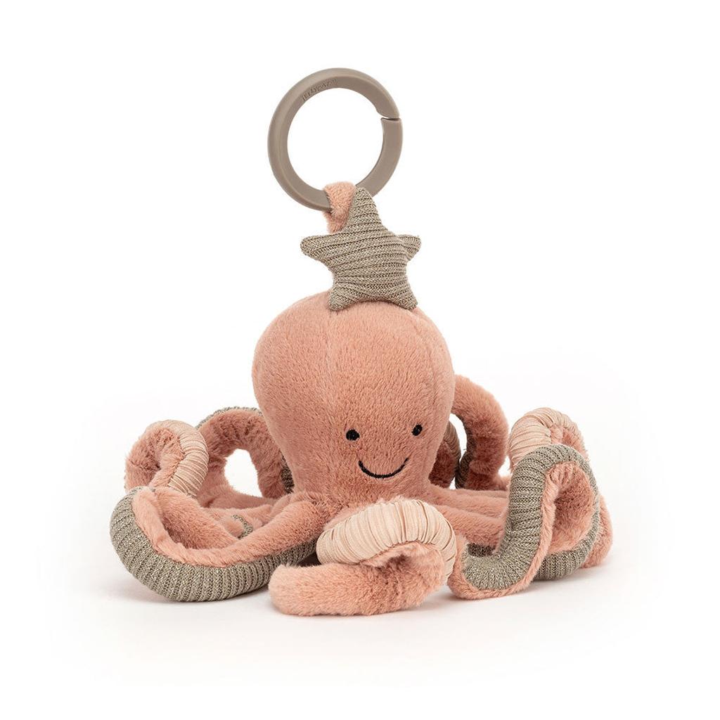 Odell Octopus Activity Toy by Jellycat-Nook & Cranny Gift Store-2019 National Gift Store Of The Year-Ireland-Gift Shop