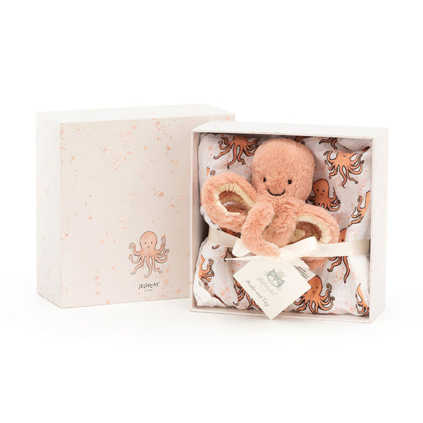 Odell Octopus Gift Set By Jellycat-Nook & Cranny Gift Store-2019 National Gift Store Of The Year-Ireland-Gift Shop