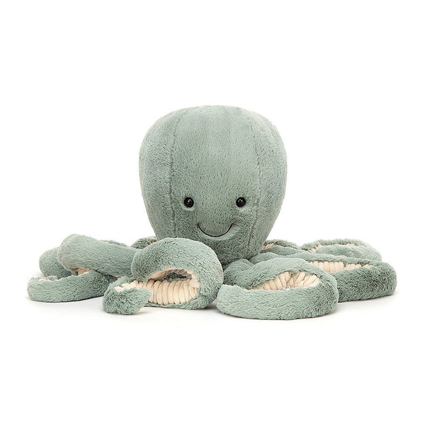 Odyssey Octopus by Jellycat - Reeeaally Big (Sage)-Nook & Cranny Gift Store-2019 National Gift Store Of The Year-Ireland-Gift Shop