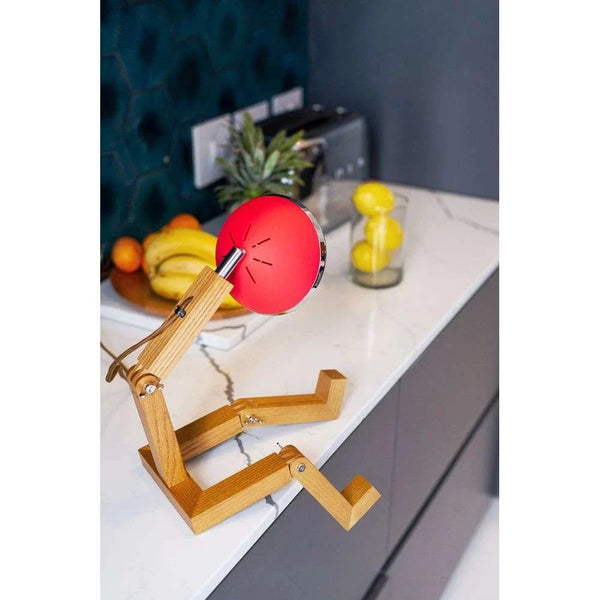 Mr. Wattson Table Lamp - Flash Red-Nook & Cranny Gift Store-2019 National Gift Store Of The Year-Ireland-Gift Shop