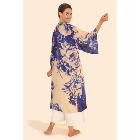 Luxurious Kimono Gown - China Blue Blooms-Nook & Cranny Gift Store-2019 National Gift Store Of The Year-Ireland-Gift Shop