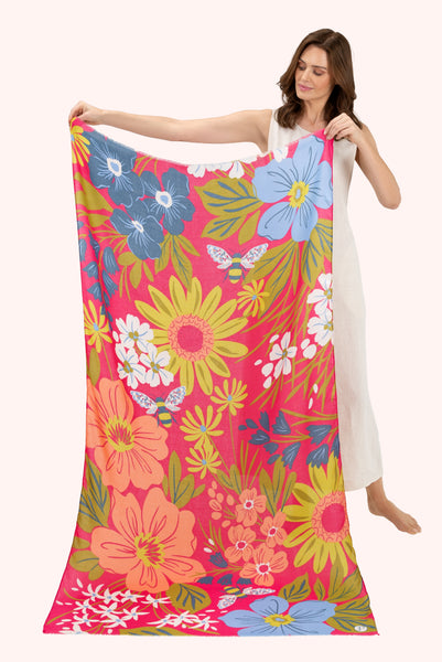 Hedgerow Print Scarf