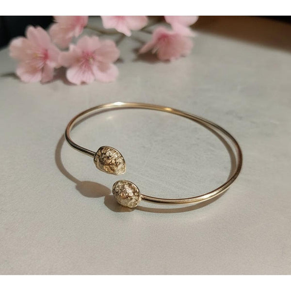 Sterling Silver "Pebbles" Adjustable Bracelet - Made in Laois-Nook & Cranny Gift Store-2019 National Gift Store Of The Year-Ireland-Gift Shop