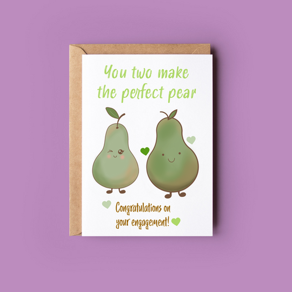 You two make the perfect pear...-Nook & Cranny Gift Store-2019 National Gift Store Of The Year-Ireland-Gift Shop