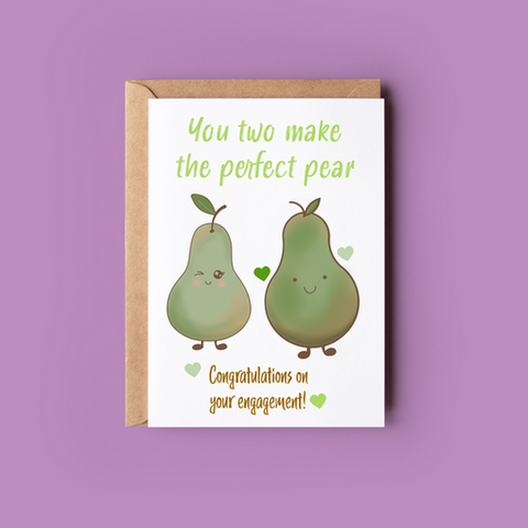 You two make the perfect pear...-Nook & Cranny Gift Store-2019 National Gift Store Of The Year-Ireland-Gift Shop