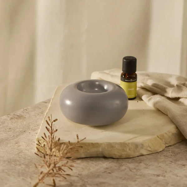 Peris Oil Warmer (Grey/USB)-Nook & Cranny Gift Store-2019 National Gift Store Of The Year-Ireland-Gift Shop