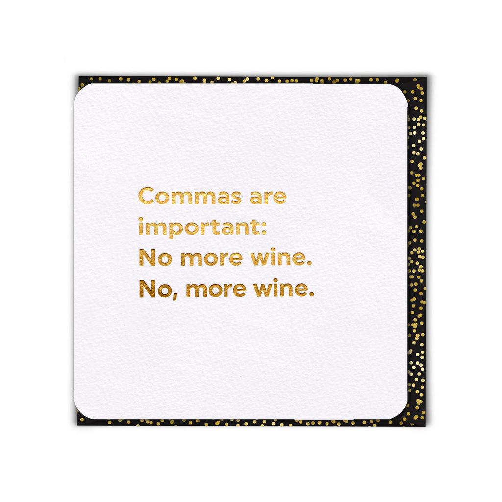 Commas are important...-Nook & Cranny Gift Store-2019 National Gift Store Of The Year-Ireland-Gift Shop