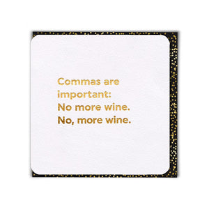 Commas are important...-Nook & Cranny Gift Store-2019 National Gift Store Of The Year-Ireland-Gift Shop