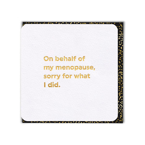 Blame the Menopause...-Nook & Cranny Gift Store-2019 National Gift Store Of The Year-Ireland-Gift Shop