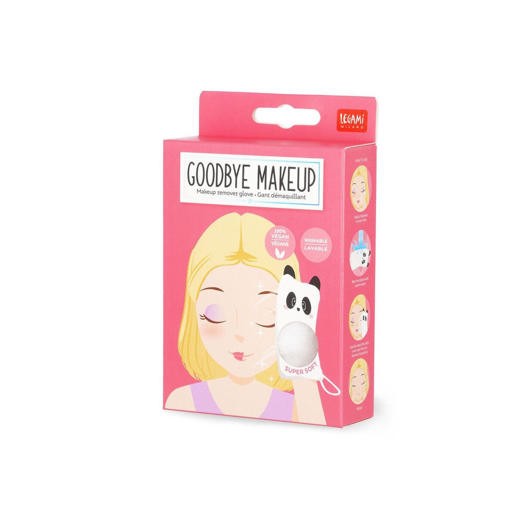 Goodbye Makeup! - Makeup remover Glove (Panda)-Nook & Cranny Gift Store-2019 National Gift Store Of The Year-Ireland-Gift Shop