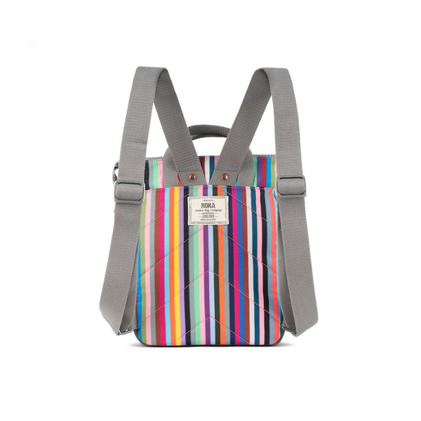 Bantry B Sustainable Backpack - (Multi Stripe)-Nook & Cranny Gift Store-2019 National Gift Store Of The Year-Ireland-Gift Shop
