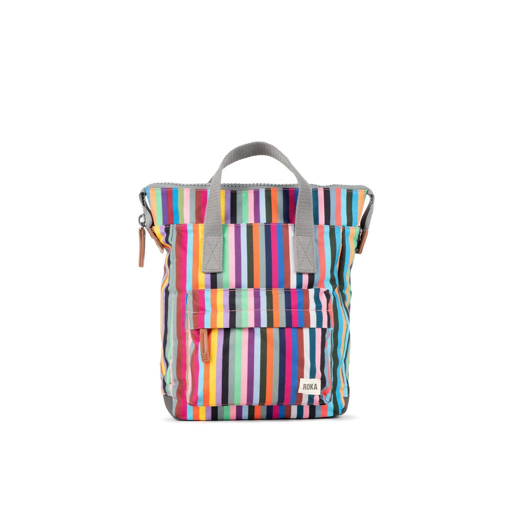 Bantry B Sustainable Backpack - (Multi Stripe)-Nook & Cranny Gift Store-2019 National Gift Store Of The Year-Ireland-Gift Shop