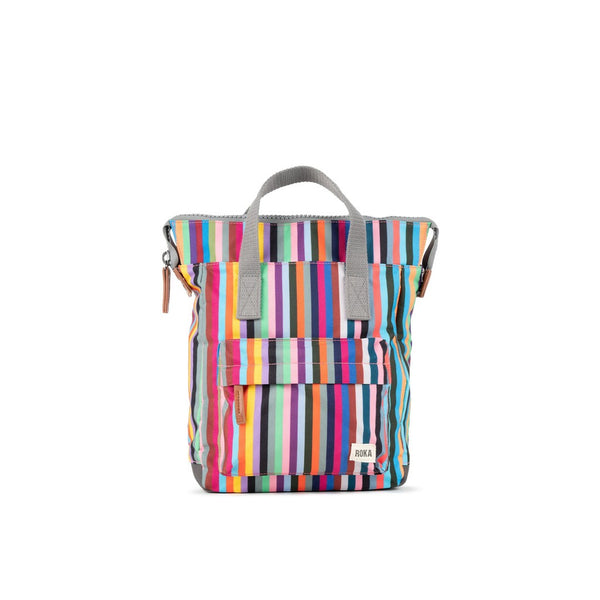 Bantry B Sustainable Backpack - (Multi Stripe)-Nook & Cranny Gift Store-2019 National Gift Store Of The Year-Ireland-Gift Shop