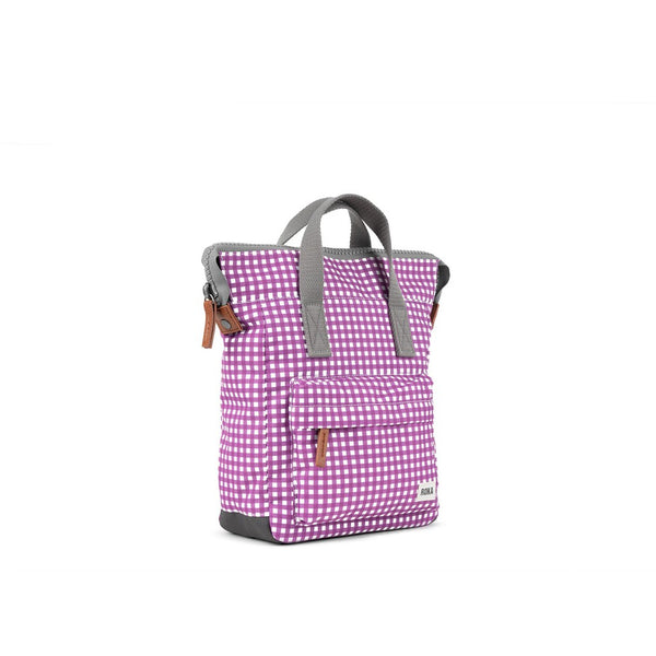 Bantry B Sustainable Backpack - (Purple Gingham)-Nook & Cranny Gift Store-2019 National Gift Store Of The Year-Ireland-Gift Shop
