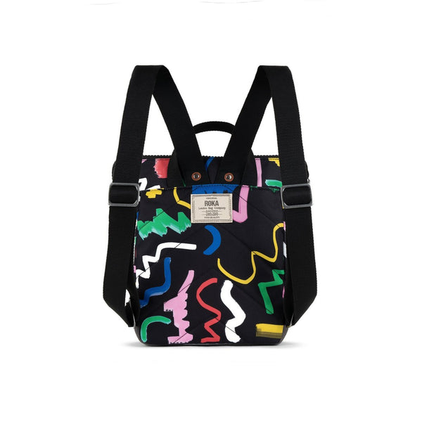 Bantry B Sustainable Backpack - (Scribble Print)-Nook & Cranny Gift Store-2019 National Gift Store Of The Year-Ireland-Gift Shop