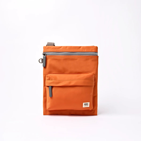 Chelsea B Sustainable Crossbody Bag - (Burnt Orange) - Medium Size