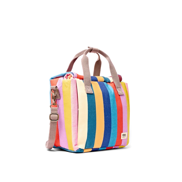 Hampstead LUNCH Bag (Insulated) - Colour Wide Multi Stripe-Nook & Cranny Gift Store-2019 National Gift Store Of The Year-Ireland-Gift Shop