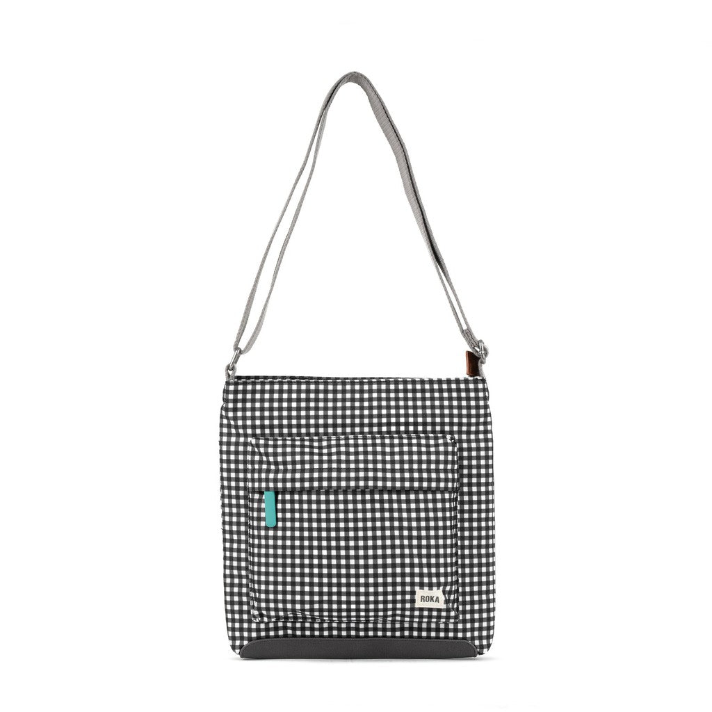 Kennington B Crossbody Bag - Black Gingham-Nook & Cranny Gift Store-2019 National Gift Store Of The Year-Ireland-Gift Shop