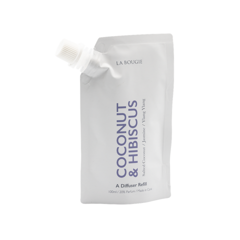 La Bougie - Coconut & Hibiscus Diffuser Refill-Nook & Cranny Gift Store-2019 National Gift Store Of The Year-Ireland-Gift Shop