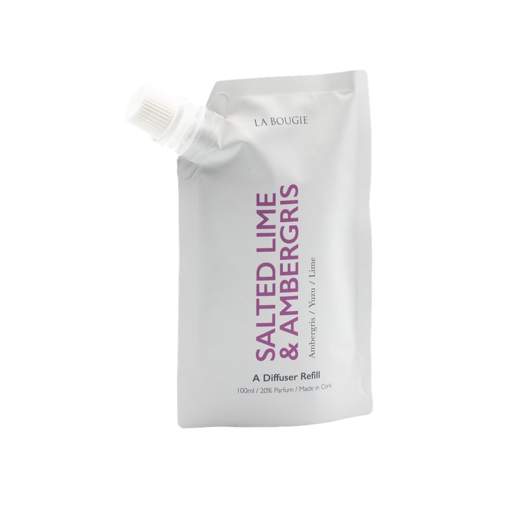 La Bougie - Salted Lime & Ambergris Diffuser Refill-Nook & Cranny Gift Store-2019 National Gift Store Of The Year-Ireland-Gift Shop