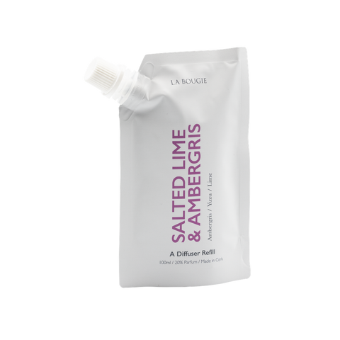 La Bougie - Salted Lime & Ambergris Diffuser Refill-Nook & Cranny Gift Store-2019 National Gift Store Of The Year-Ireland-Gift Shop