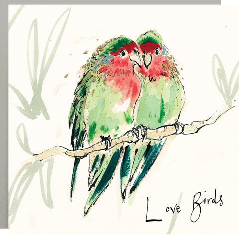 Love Birds - Card-Nook & Cranny Gift Store-2019 National Gift Store Of The Year-Ireland-Gift Shop