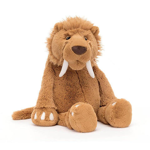Stellan Sabre Tooth Tiger by Jellycat-Nook & Cranny Gift Store-2019 National Gift Store Of The Year-Ireland-Gift Shop