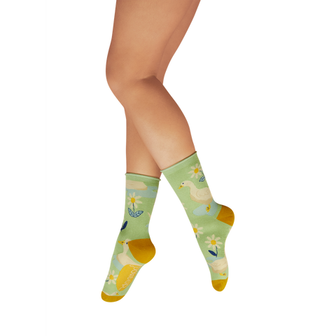 Bamboo Ankle Socks - Happy Geese-Nook & Cranny Gift Store-2019 National Gift Store Of The Year-Ireland-Gift Shop
