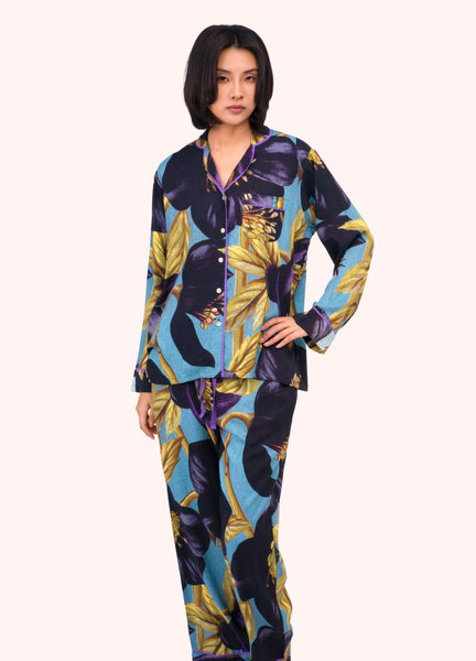 Hellebore Long Pyjamas - Size Large