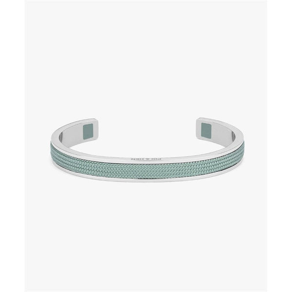 Navarch Bangle Bracelet - Atlas Green / Silver (Large)-Nook & Cranny Gift Store-2019 National Gift Store Of The Year-Ireland-Gift Shop