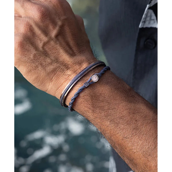 Navarch Bangle Bracelet - Slate Grey / Bronze-Nook & Cranny Gift Store-2019 National Gift Store Of The Year-Ireland-Gift Shop