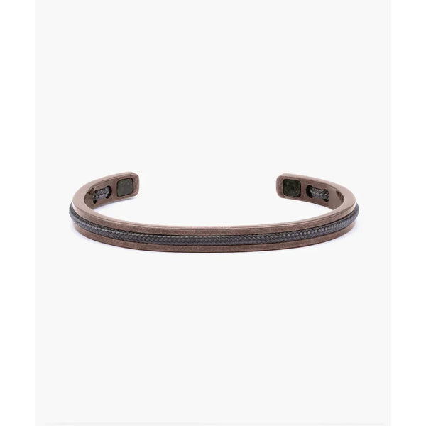 Navarch Bangle Bracelet - Slate Grey / Bronze-Nook & Cranny Gift Store-2019 National Gift Store Of The Year-Ireland-Gift Shop