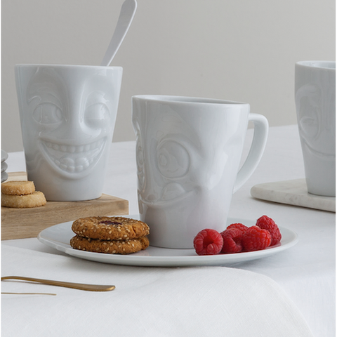 Tasty Face - Porcelain Mug-Nook & Cranny Gift Store-2019 National Gift Store Of The Year-Ireland-Gift Shop