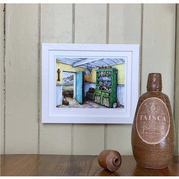'Bring in the Spuds' - Irish Framed Print-Nook & Cranny Gift Store-2019 National Gift Store Of The Year-Ireland-Gift Shop