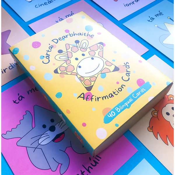 Positive Affirmation Cards - in Gaeilge/English-Nook & Cranny Gift Store-2019 National Gift Store Of The Year-Ireland-Gift Shop