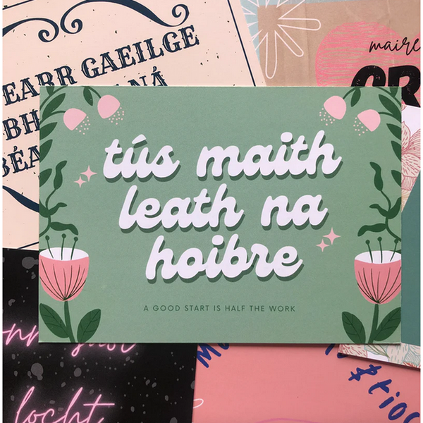 Irish Proverbs 'Seanfhocail' - As Gaeilge and English-Nook & Cranny Gift Store-2019 National Gift Store Of The Year-Ireland-Gift Shop