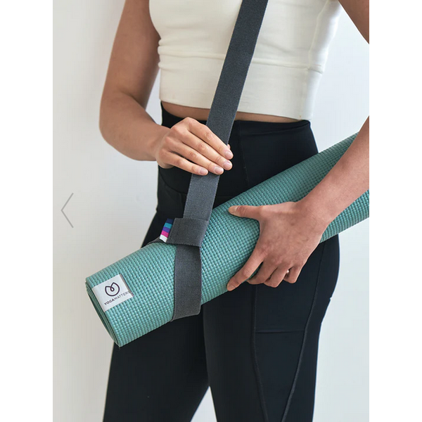 Yoga Mat Strap - Slate Grey-Nook & Cranny Gift Store-2019 National Gift Store Of The Year-Ireland-Gift Shop