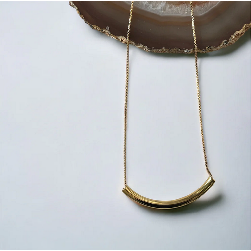Minimalist Tube Necklace-Nook & Cranny Gift Store-2019 National Gift Store Of The Year-Ireland-Gift Shop