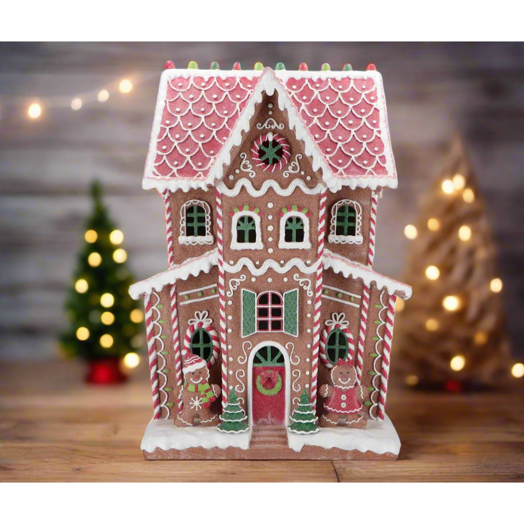 Light Up Gingerbread House-Nook & Cranny Gift Store-2019 National Gift Store Of The Year-Ireland-Gift Shop