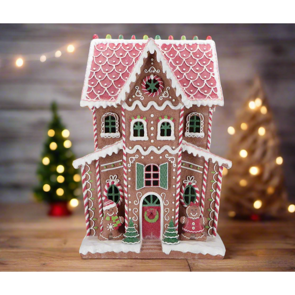 Light Up Gingerbread House-Nook & Cranny Gift Store-2019 National Gift Store Of The Year-Ireland-Gift Shop