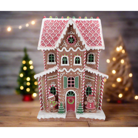 Light Up Gingerbread House-Nook & Cranny Gift Store-2019 National Gift Store Of The Year-Ireland-Gift Shop
