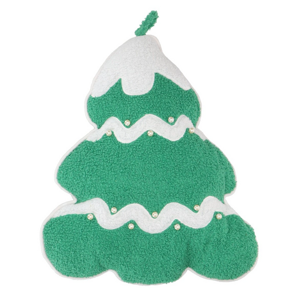 Christmas Tree Shaped Cushion-Nook & Cranny Gift Store-2019 National Gift Store Of The Year-Ireland-Gift Shop